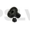 B130X22-AB  Xtreme Productions Hardened Steel Bevel Gear Front Gears A+B  